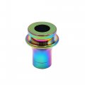 M10 X 1 25mm Thread Colorful Car Manual Gear Lever Shift Knob Boot Retainer Adapter 