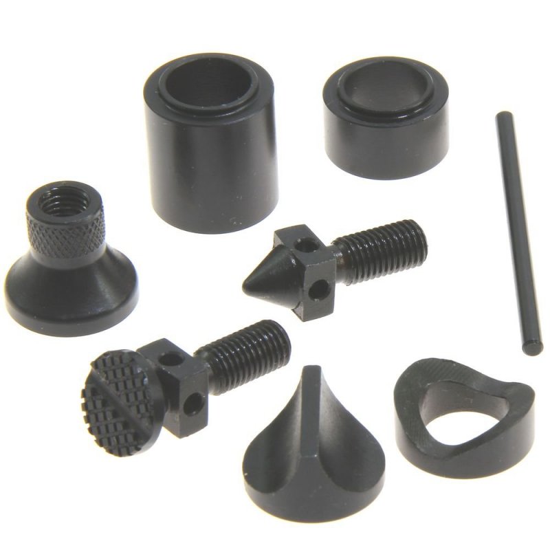 Anytime Tools Machinist Jack Screw Set 8 Pc 1-1 2 3-3 4