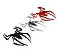 3d Metal Black Widow Spider Emblem Badge With Adhesive For Can-am Spyder F3 Rt R 600