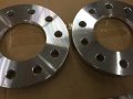 Customadeonly 4 Pieces 0 47 12mm Hub Centric Wheel Spacers Adapters Thread Pitch 1 2 Center Bore 87 1mm No Lip Bolt Pattern