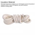 Uxcell Silicone Foam Seal Strip 10mm 0 39 Dia 2 5 Meters 8 21 Ft Long Sponge Rubber Weather Round Cord Solid For Diy Gasket
