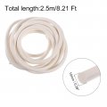Uxcell Silicone Foam Seal Strip 10mm 0 39 Dia 2 5 Meters 8 21 Ft Long Sponge Rubber Weather Round Cord Solid For Diy Gasket