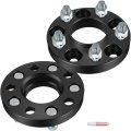 2x 20mm Thick Black Hub Centric Wheel Spacers 5x4 To 5 5x114 3mm 3mm Adapters With 14x1 5 Studs 70 5mm Bore For 2016 Mu-stang 