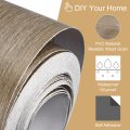 Uxcell Wood Grain Tape 5 91 X16 Ft Wall Paper Border Sticker Self-adhesive Repair Patch With Scraper For Corner Table Door Sofa
