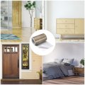 Uxcell Wood Grain Tape 5 91 X16 Ft Wall Paper Border Sticker Self-adhesive Repair Patch With Scraper For Corner Table Door Sofa