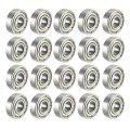 695zz Deep Groove Ball Bearing Double Shield 695-2z 5mm X 13mm 4mm Carbon Steel Bearings Pack Of 20 