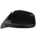 Powered And Heated Driver Left Side View Door Mirror For Dodge Durango 2011 To 2017 Black Textured Paintable Housing With 