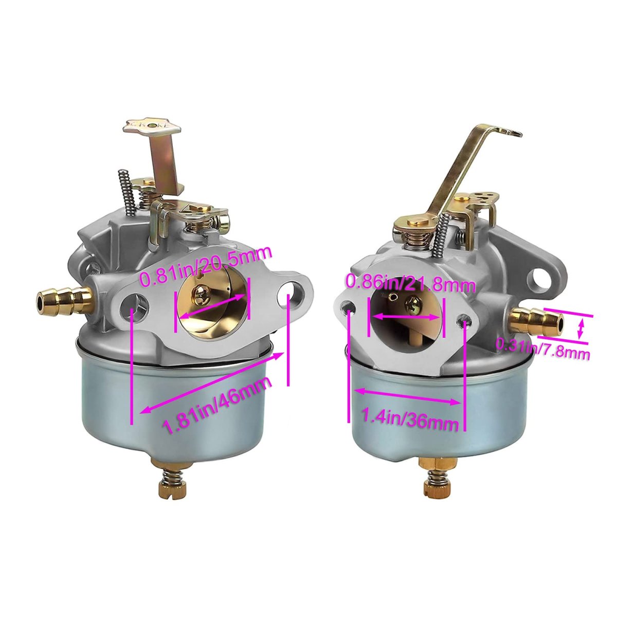 Axitron Carburetor For Tecumseh Models H50-65548u H50-65548v H50-65549s H50-65549t 632230