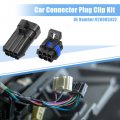 Uxcell 1 Set No 920003432 6 Pin Male Female Oxygen Sensor Ignition Plug Connector Adapter Clip Kit Replacement For Vw Audi