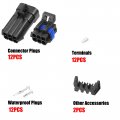 Uxcell 1 Set No 920003432 6 Pin Male Female Oxygen Sensor Ignition Plug Connector Adapter Clip Kit Replacement For Vw Audi