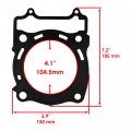 Caltric Cylinder Head Gaskets Compatible With Yamaha Kodiak 700k Yfm700k 4x4 2016