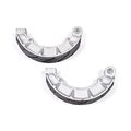Niche Cycle Supply Rear Grooved Brake Shoes For Honda Vt750 Vt 750 C Cd C2 Shadow Deluxe 98-00 