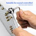 Imeshbean Hand Rivet Nut Tool Manualer Rivnut Accessory Metric Sae With 30pcs Steels Professional Rivet Nut Kit For Nuts M3 M4