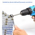 Imeshbean Hand Rivet Nut Tool Manualer Rivnut Accessory Metric Sae With 30pcs Steels Professional Rivet Nut Kit For Nuts M3 M4