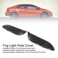 Fog Light Hole Cover Grille Molding Trim 86563a7000 2pcs Left Right Lamp Replacement For Kia Forte Sedan 2014 To 2016