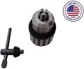 Drill Chuck Fits Jet 561706 Taper Mount 1 2 In Heavy Duty Stainless Steel Tool