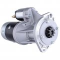 Solarhome 12 Volt 3 0kw 9 Tooth Starter Ym123900-77010 Compatible With Komatsu Ck20-1 Ck25-1 Ck30-1 Skid Steer Loader