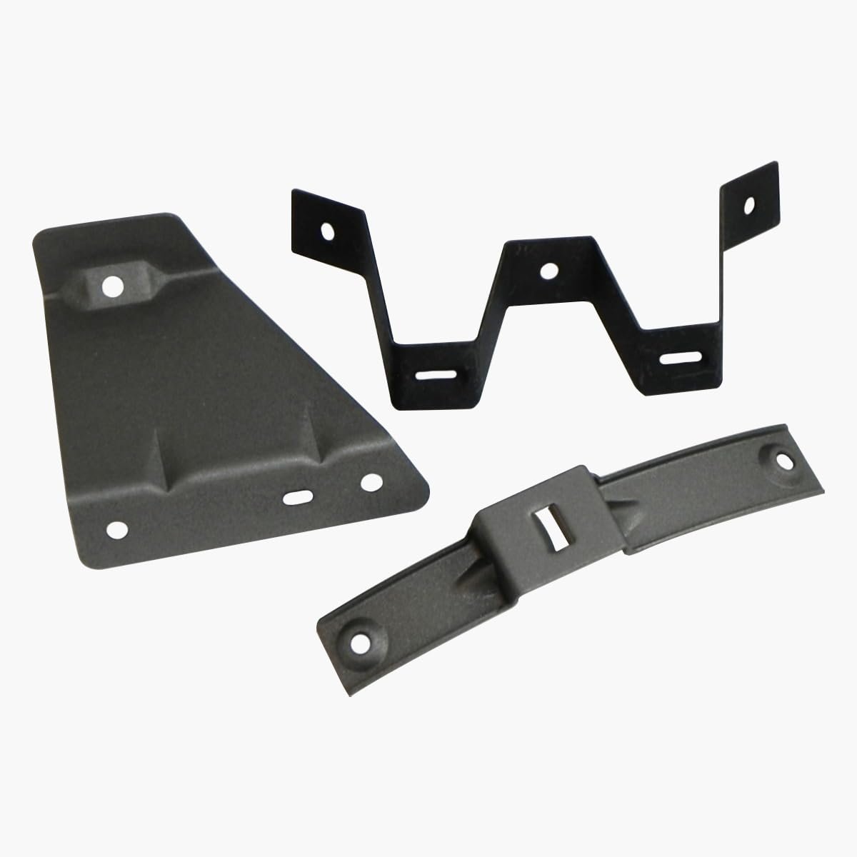 1968-72 Pontiac Gto Manual Transmission Console Bracket Kit 3pc Inl12496 Center Mounting Brackets