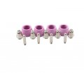 Qiang Han 40pcs Inverter Dc Air Plasma Cutter Ag-60 Cutting Torch Gun Head Consumable Cut40 50 60a Tips Electrodes Groove