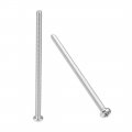 M5x100mm Machine Screws Pan Phillips Cross Head Screw 304 Stainless Steel Fasteners Bolts 5pcs 