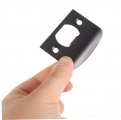 Housoutil 4pcs Cam Block Door Strike Plate Filler Security Front Reinforcement Hole Corner Deadbolt Cover Pocket Stainless