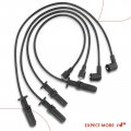 A-premium Ignition Spark Plug Wires Set Of 4 Compatible With Subaru Impreza 1996-1997 Legacy 1997-1998 1 8l 2 2l