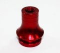 Cuztom Tuning M10 X 1 5 Thread Size Aluminum Gear Shifter Knob Shift Boot Retainer Adapter Red 