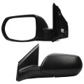 Dasbecan Left Driver Side Mirror For Honda C-rv Crv 2012 2013 2014 2015 2016 Non-heated Manual Folding Power Glass Black Door 