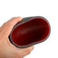 89mm 3 5 Id 90 Degree Silicone Reducer Hose Coupler Intercooler Tube Black Red For Car Intake Piping 