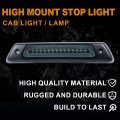 Led Third Brake Light For Ford F150 2009 2010 2011 2012 2013 2014 High Mount Rear 3rd Cargo Tail Lamp Smoky Lens Chrome Housing