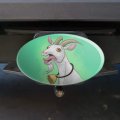 Screaming Goat Oval Tow Trailer Hitch Cover Plug Insert