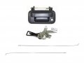 Tailgate Rod Handle Center Control Latch With Lock Hole 4pcs For F150 Styleside 2004-2008 