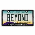 Ipick Image Compatible With Ford Mustang Mach-e Black Real Carbon Fiber 50 States License Plate Frame