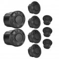 Qiilu Frame Hole Cap Cover Plugs Caps Plug Kit Decor For R1200gs Lc Adventure 2014-2018 R1250gs 2019-9pcs