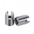 Uxcell Self Tapping Threaded Inserts M6 M10x14mm Carbon Steel Repairing Nuts 10pcs