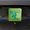 Gumby Green Before It Was Cool Earth Planet Tow Trailer Hitch Cover Plug Insert