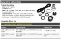 Timing Belt Kit And Water Pump 7 Piece Compatible With 2007-2008 Chevy Aveo5 1 6l 4 Cylinder Vin 6