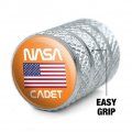Cadet American Flag Tire Rim Wheel Aluminum Valve Stem Caps