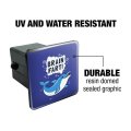 Brain Fart Dolphin Funny Humor Tow Trailer Hitch Cover Plug Insert For 2 In Receivers Black Abs Plastic With Uv Resistant Resin