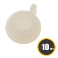 Wiper Linkage Bushings For Chrysler Tc Maserati 1990 1991 10 Pieces White Plastic 0 322 In Inside Diameter Replacement