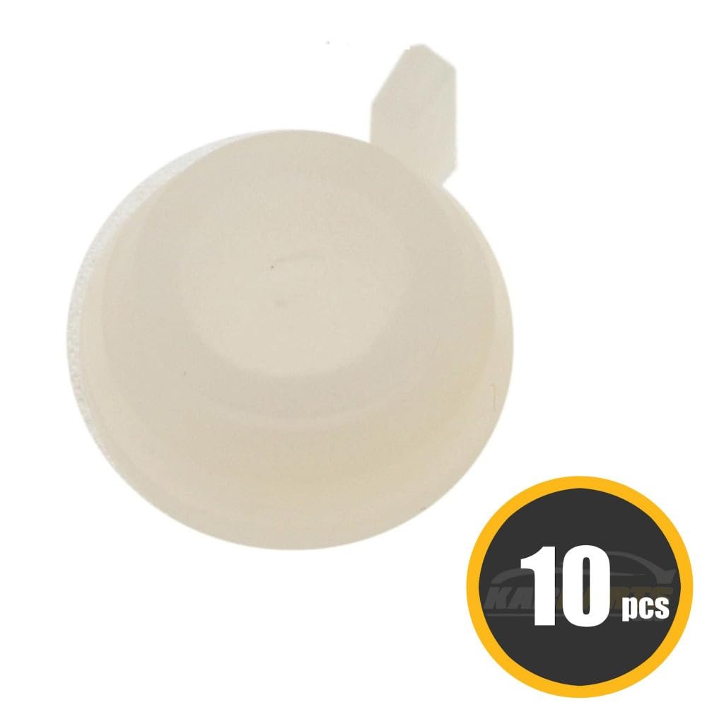 Wiper Linkage Bushings For Chrysler Tc Maserati 1990 1991 10 Pieces White Plastic 0 322 In Inside Diameter Replacement