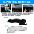 Autorder Dashboard Cover Mat For 1998-2002 2003 2004 Toyota Tacoma Accessories Upgrade Velvet Dash Sunshade Glare Uv Rays