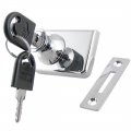 Uxcell Cabinet Display Case Metal Lock For 7 20 Single Swinging Glass Door