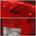 Auto Dynasty Full Led Tail Lights For 2009-2017 Dodge Ram 1500 2500 3500 Driver And Passenger Side Rear Brake Lamps Chrome