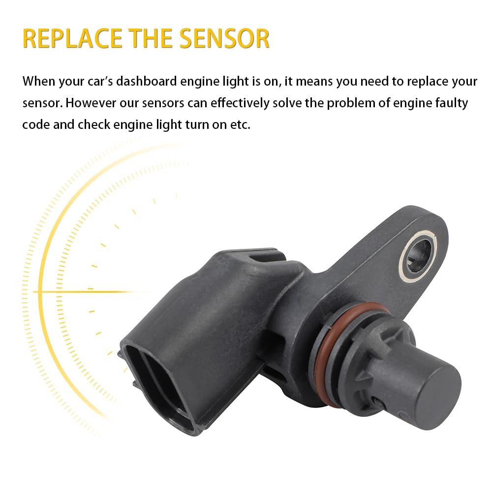 Engine Camshaft Position Sensor Compatible For Hyundai Sonata 2014-2019 Tucson 2019-2021 Santa Fe Sport Veloster N Kia Optima