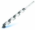 Auger Drill Bit 1 3 8 In X 18 Hex Shank Spiral Flute For Wood And Steel Model H8long 