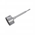 Wall Hole Drill Bit 105mm Concrete Cement Stone Saw Cutter 240mming Depth Round Shank With Connecting Rod For Sds X4 Impact 