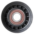 Drive Belt Idler Pulley For Gmc Suburban Yukon 1996 1997 1998 1999 Plastic 6 Groove 0 67 Inside Diameter 2 75 In Outside 