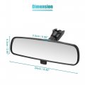 Uxcell Rear View Mirror Car Interior Inner Rearview Black No 963212dr0a For Nissan Altima 1993-2022 Rogue Sentra
