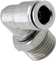 Vixen Air 1 2 Npt Male To Push Connect Ptc For 3 8 Od Hose Swivel Elbow Vxa2123 